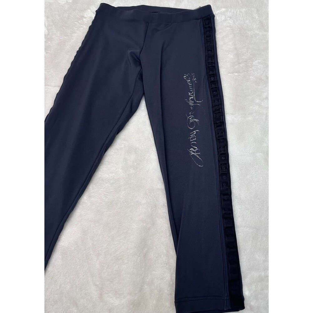DEHA 2 Pair Leggings Pants Sz S & M Olive Navy Stretch Activewear - Picture 14 of 16